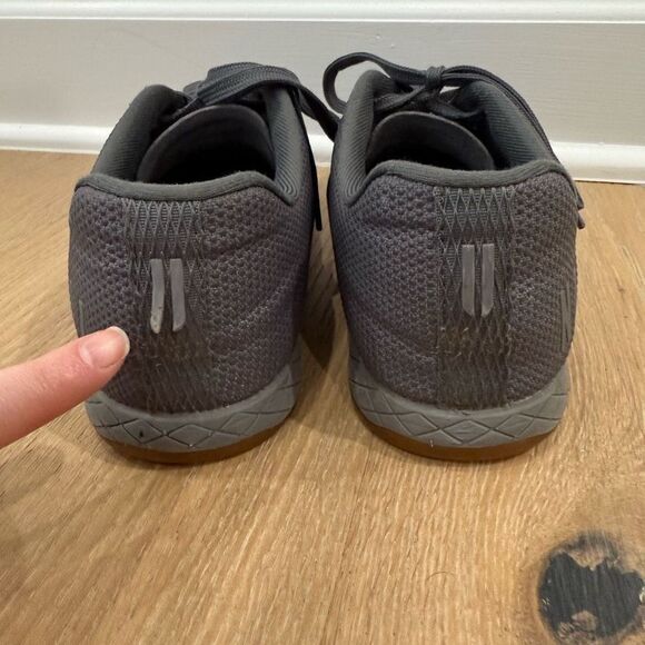 No Bull Men's 8.5 Women's 10 Dark Grey Gum Athletic Trainers Sneakers Lace - Picture 5 of 9